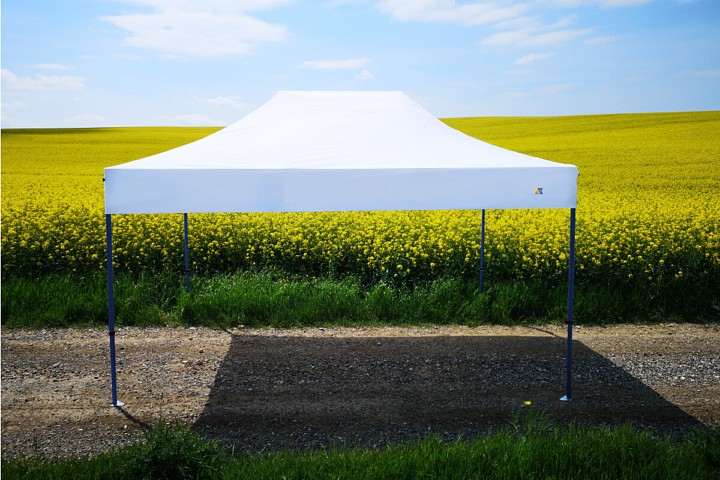 Namiot reklamowy nożycowy o wymiarach 6 m * 3 m