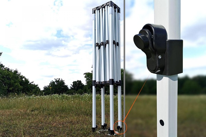 Składany namiot do druku 2X3