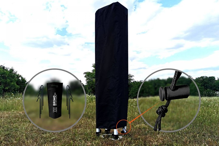 ogrodowa altana wystawowa 2X3