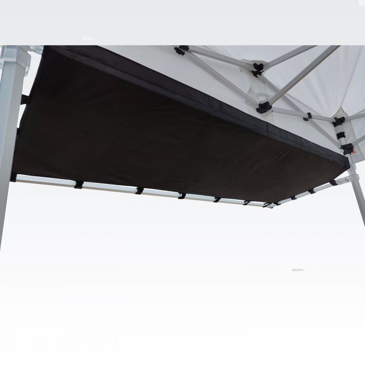 przedłużony baldachim namiotu